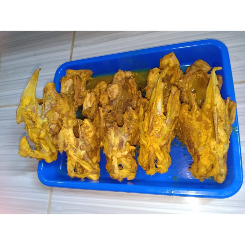 

kerongkongan ayam ungkep bumbu lengkuas per pcs