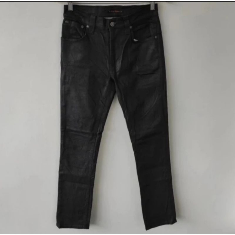 Celana nudie jeans second not naked famous iron heart selvedge momotaro