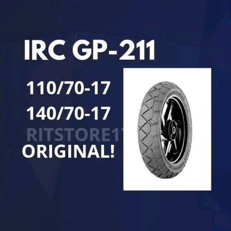 Ban motor XSR IRC GP 211  110/70-17 140/70-17 TUBELESS ORIGINAL