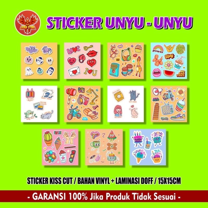 

Stiker Pack Unyu - Unyu / Stiker pack Lucu - Lucu