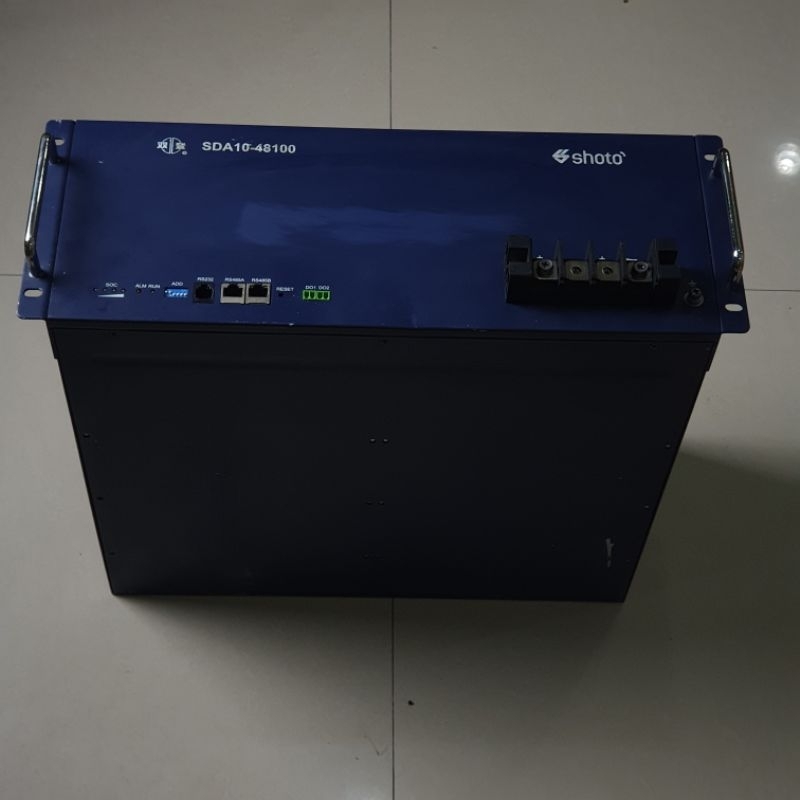 Battery Lifepo4 48V 100Ah Shoto SDA10-48100 Biru