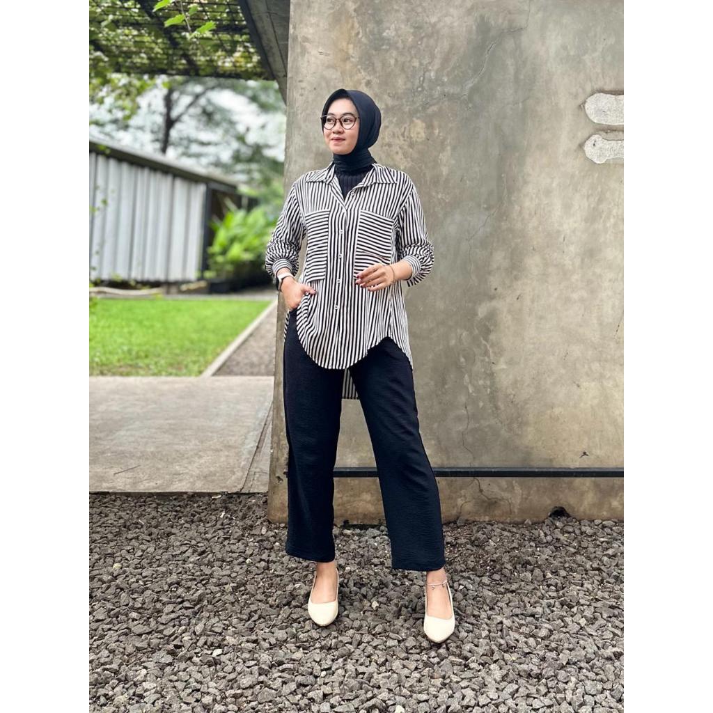 DELINA ONE SET  By NOURA OFFICIAL.ID – Setelan Korea - Setelan Celana Wanita Kekinian -SetCel Murah 