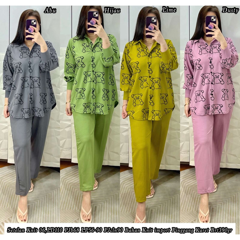 SETELAN KNIT 06 KNIT IMPORT