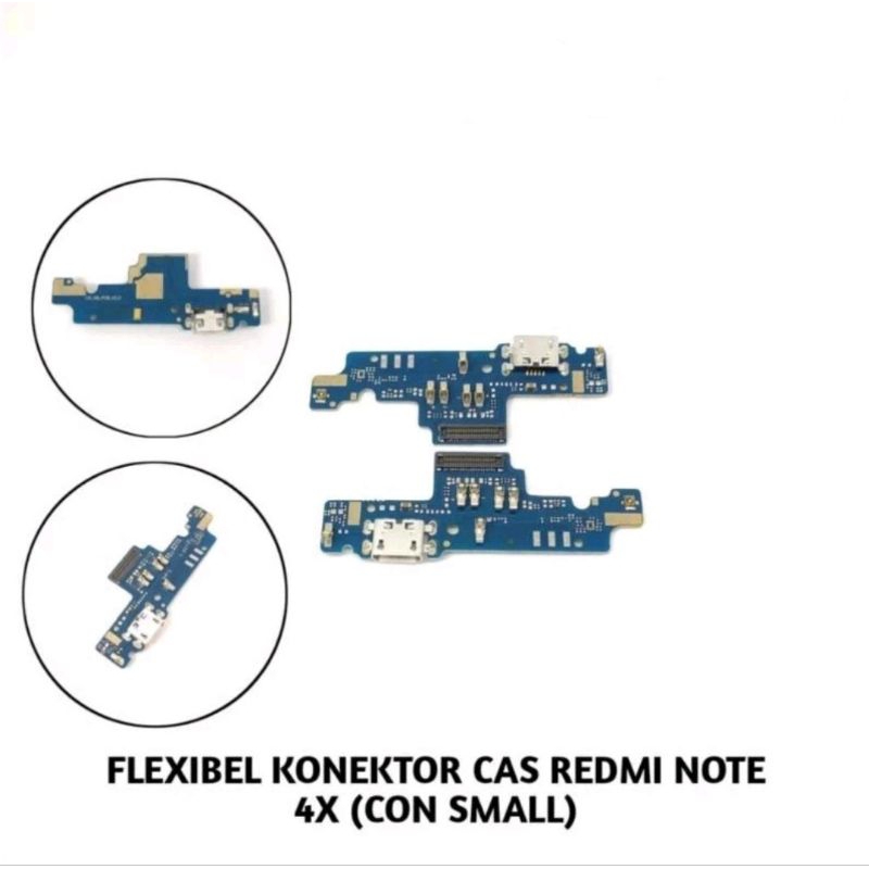 FLEXIBEL KONEKTOR CAS / BOARD TC XIAOMI REDMI NOTE 4X [SMALL]XIAOMI REDMI NOTE 4X [BIG] CONEKTOR  OR