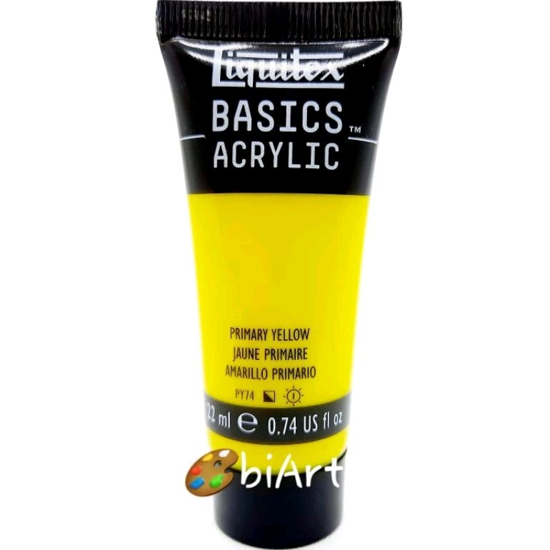 

Liquitex Basics Acrylic Colour 22 ml Primary Yellow