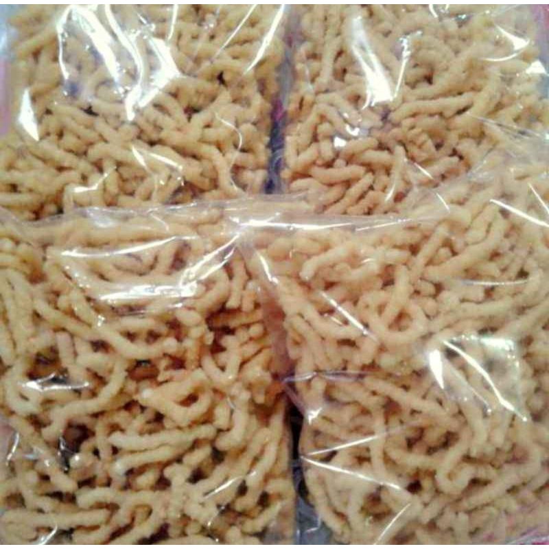 

cemilan akar pinang asin dangan daun sop 1 kg