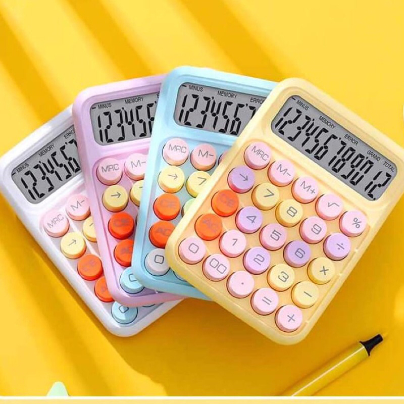 

Kalkulator Calculator Tenaga Surya Layar Besar 12 Digit Tampilan HD Kalkulator KC 817 KINCIZEN