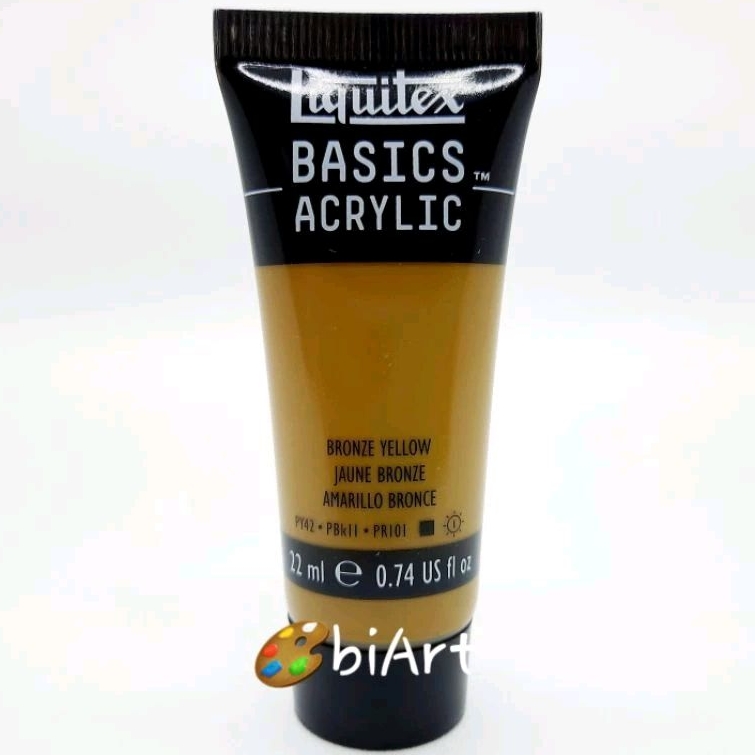 

Liquitex Basics Acrylic Colour 22 ml Bronze Yellow