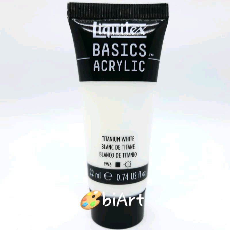 

Liquitex Basics Acrylic Colour 22 ml Titanium White