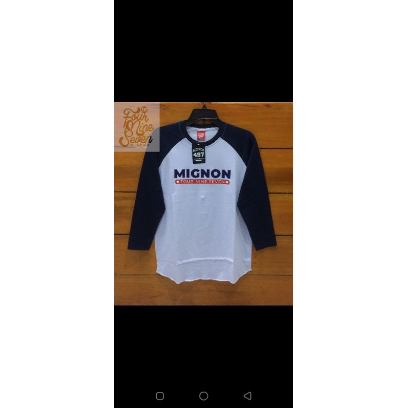 Kaos Reglan Distro Mignon