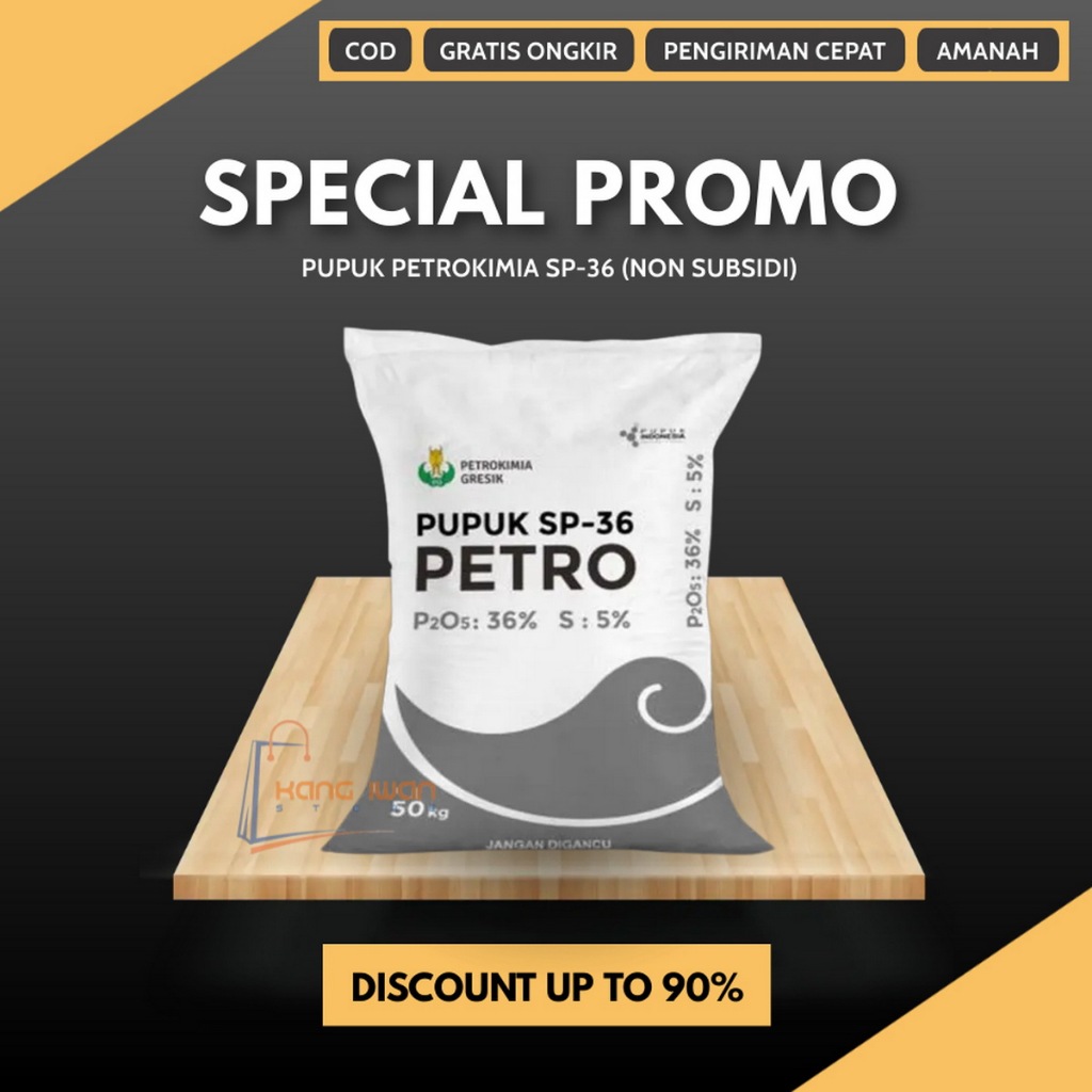 Termurah Pupuk SP-36 Non Subsidi Kemasan 50 Gram