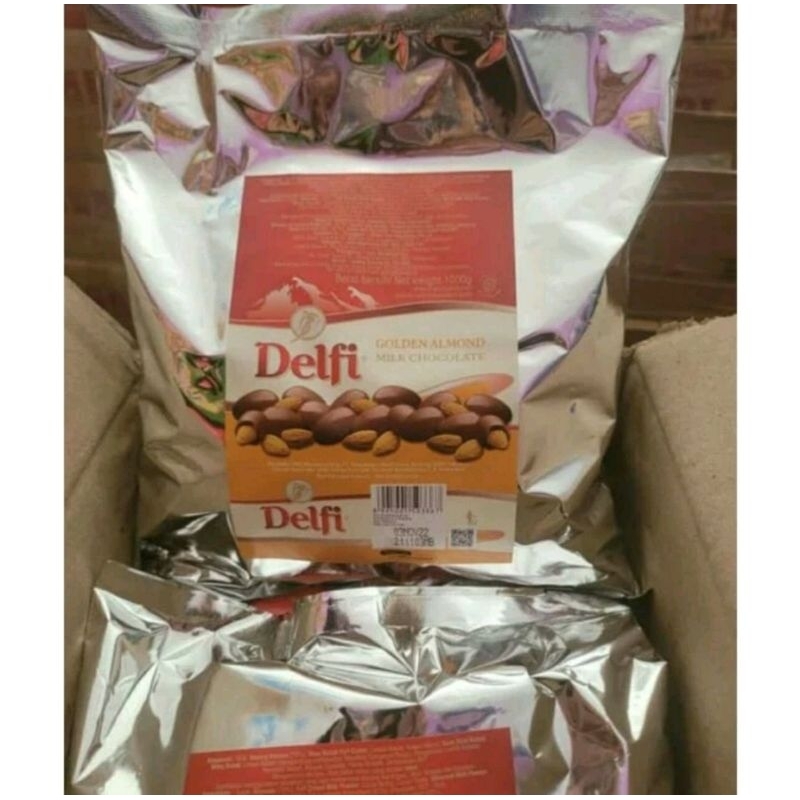 

DELFI coklat mede kacang almond kemasan 1kg