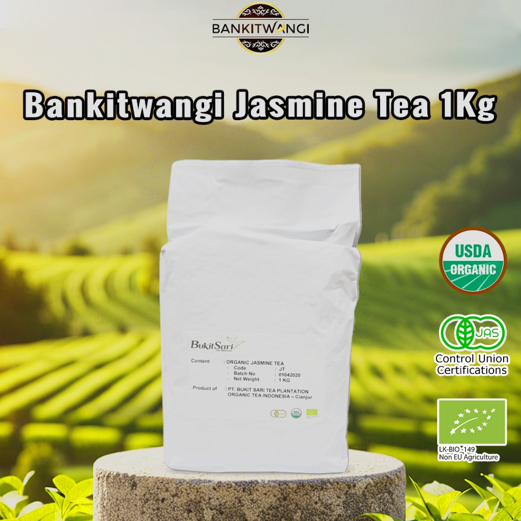 

Teh Organik || Teh Jasmine ( Bankitwangi Organic Jasmine Tea ) Bulk 1