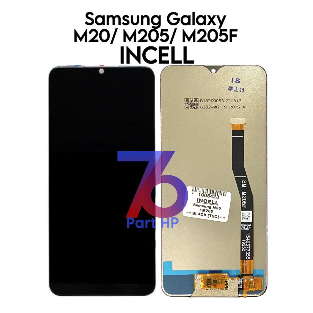 LCD Touchscreen Fullset Samsung Galaxy M20 / M205 / M205F / SM-M205F / SM-M205FN / SM-M205G / SM-M20