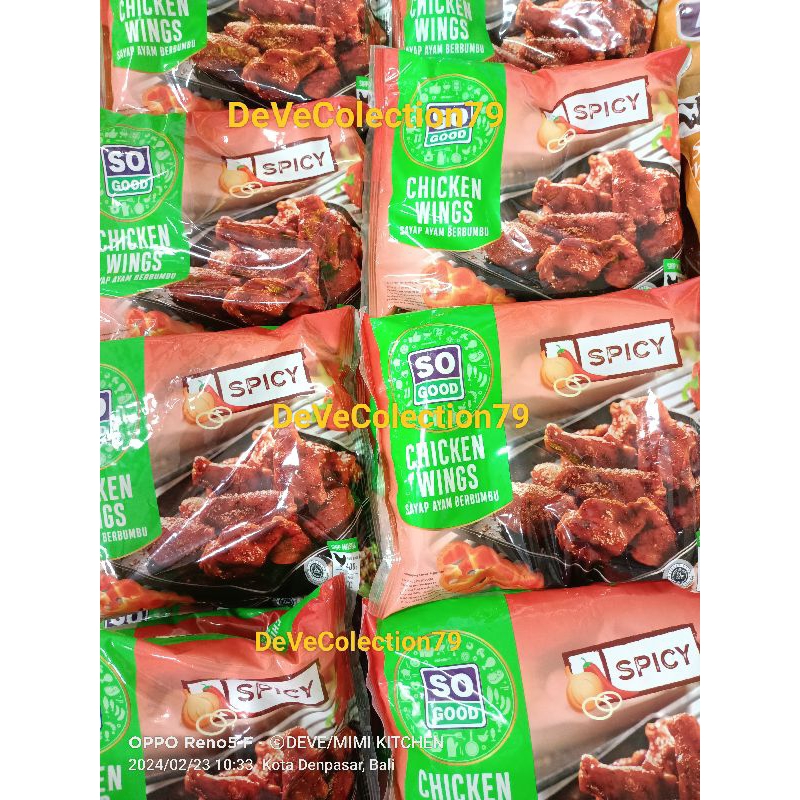 

SO GOOD SPICY WING 400GR