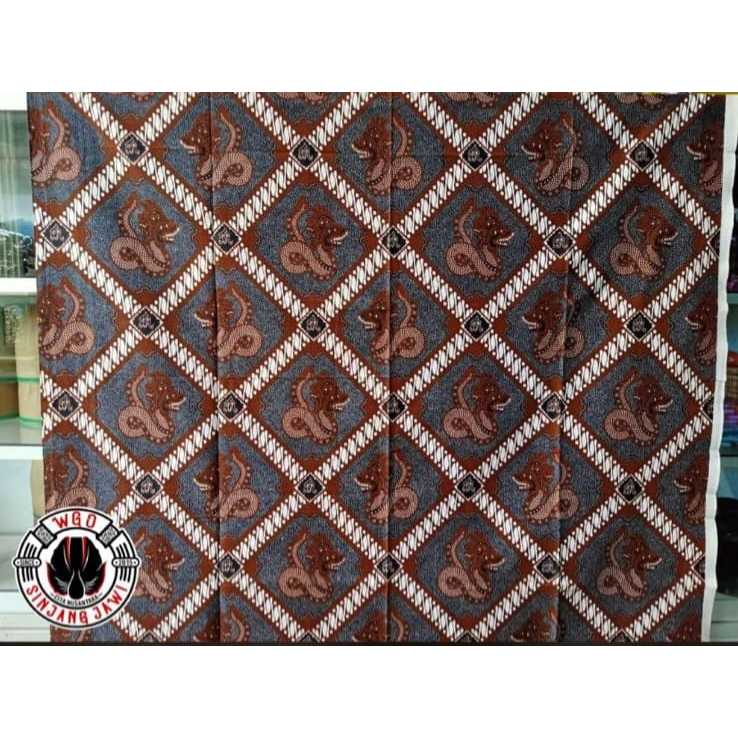 Sarung Jarik Wiru/ Motif Klitik Cecek Nogo Rojo