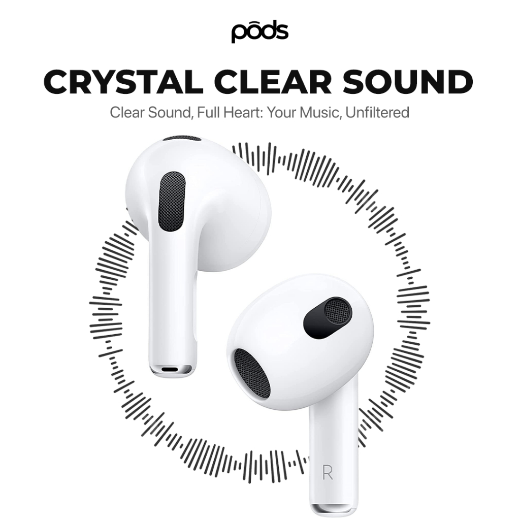 Thepods TWS Gen 3 Lite 2024 TRUE Wireless STEREO Bluetooth HiFi Earphone Bluetooth Dengan Charging Case TWS Universal iOS Android by Pods Indonesia