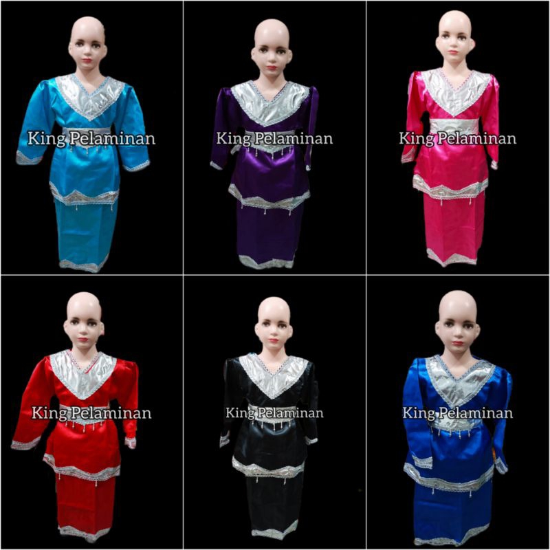baju karnaval minang/baji anak anak perempuan baju tari minang  anak tk, sd, smp