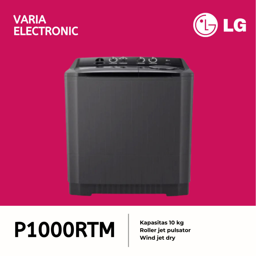 Mesin Cuci LG 10 kg LG P1000RTM