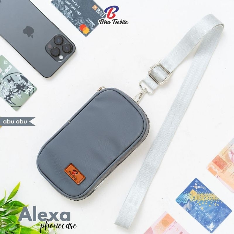 alexa by biru tsabita tas hp dompet hp slingbag