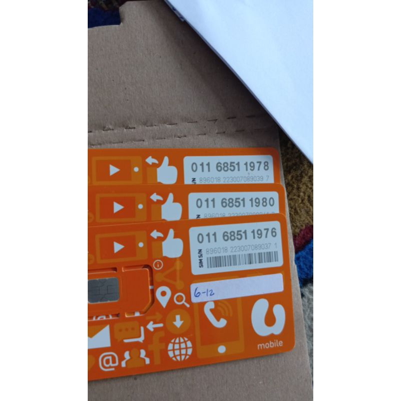 KARTU PERDANA MALAYSIA (UMOBILE)