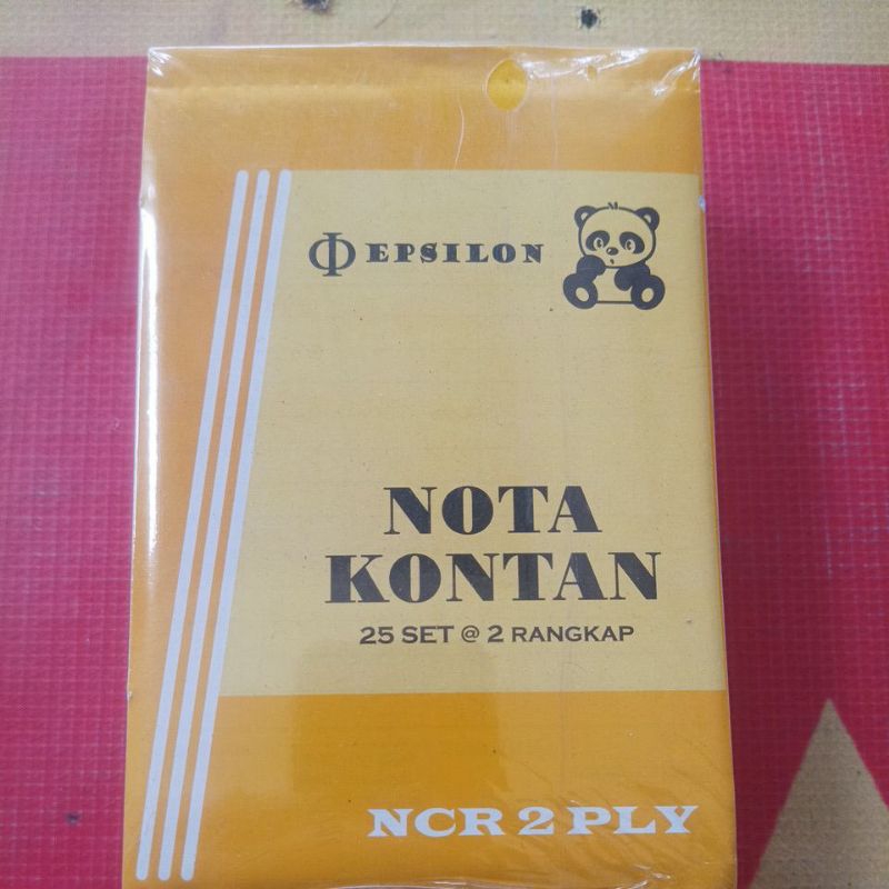

nota k2,harga per pak 10buku. 2rangkap kecil merk epsilon