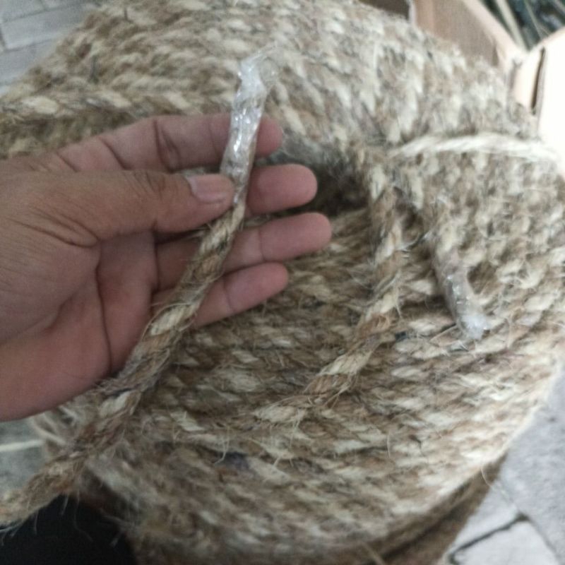 Tambang goni, tali rami,tali manila, tali sisal 6 mm