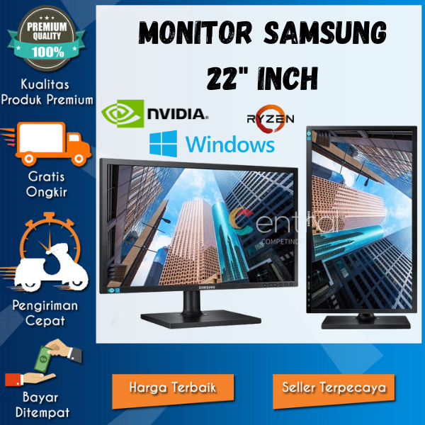 LED Monitor Samsung 22" Inch HDMI Potrait
