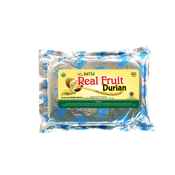 

Lepatta REAL FRUIT Durian 1 Kg le patta mero (instant/sameday)