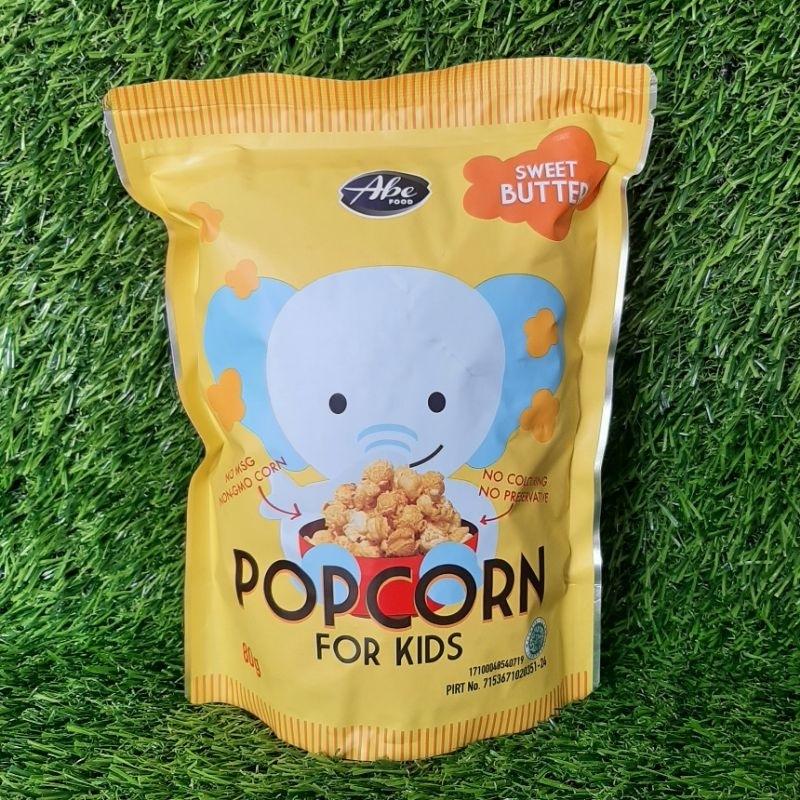 

Abe food popcorn kids sweet butter 80gr