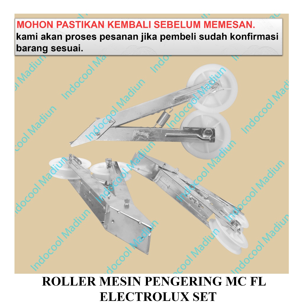 RMPS ROLER PENGERING/ROLLER MESIN PENGERING MESIN CUCI ELECTROLUX SET