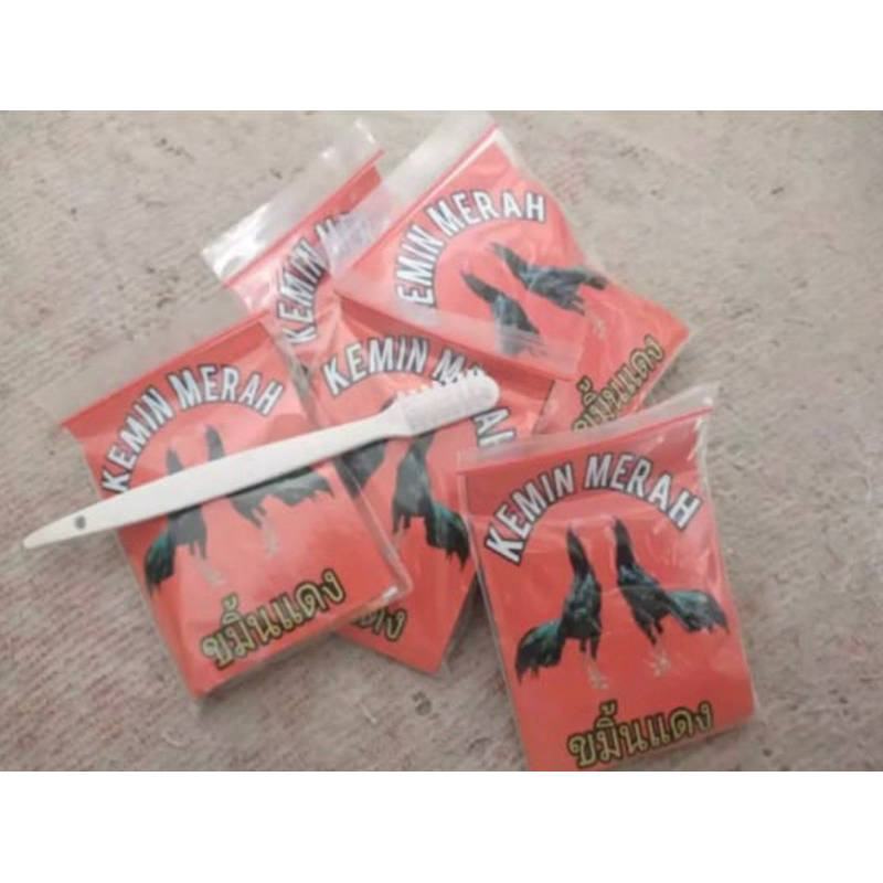 Kemin Merah Ayam Bangkok Aduan Original Netto 25gram