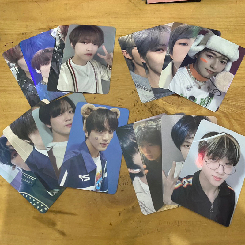 pc unnof hologram nct dream set haechan chenle renjun jisung set/4pcs(WAJIB CO PACK)