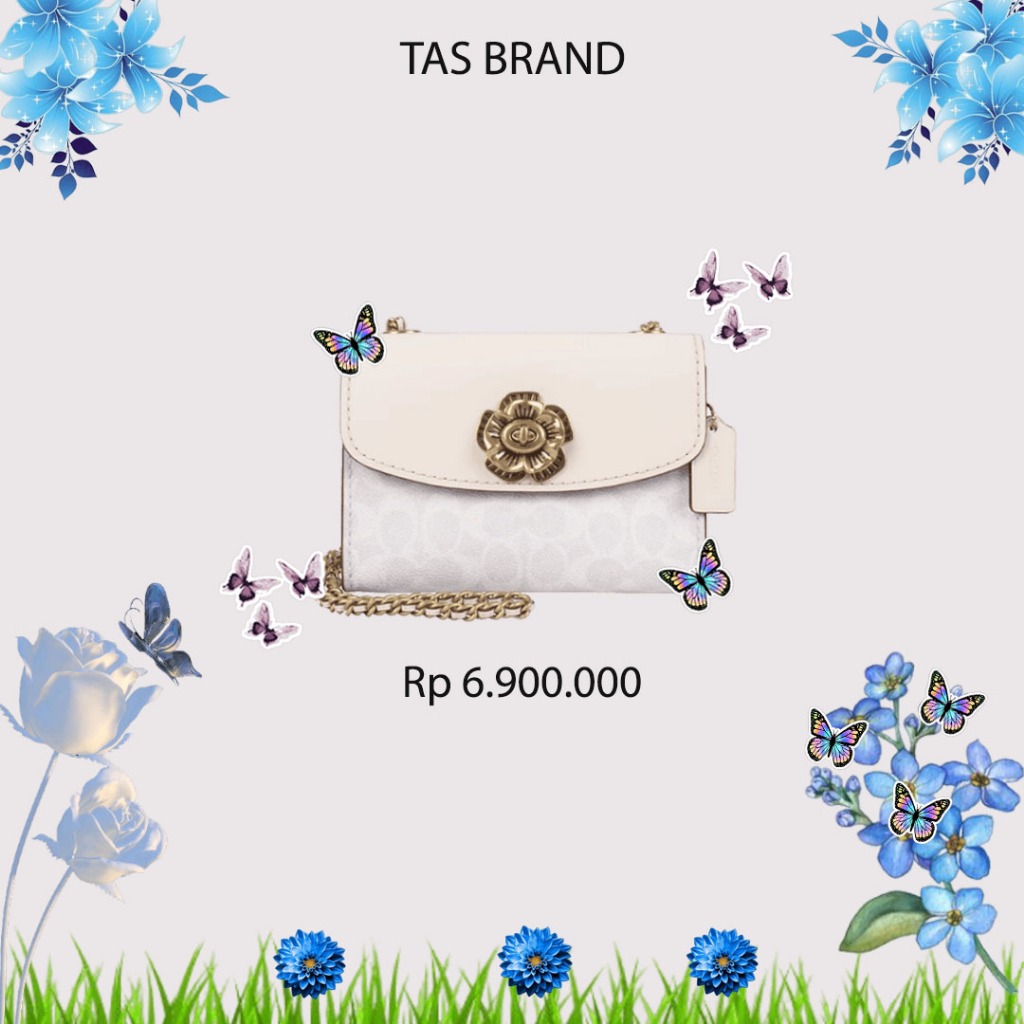 [BISA COD], Coach parker 18, 34256B,tea rose, Coach Tas Wanita, Coach Bag Original 100%, Bag Tote, S