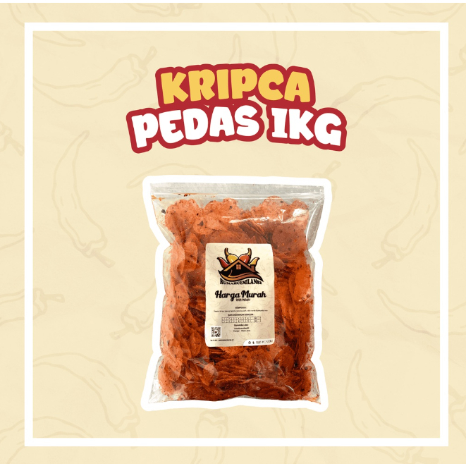 

KERIPIK KACA (KRIPCA) PEDAS 1 KG