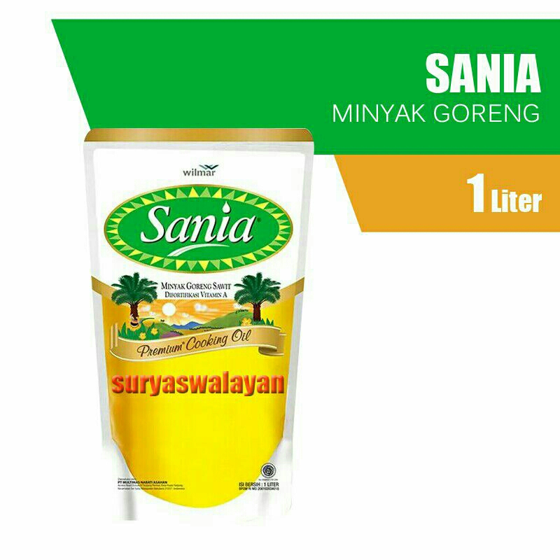 

minyak goreng sania 1 liter