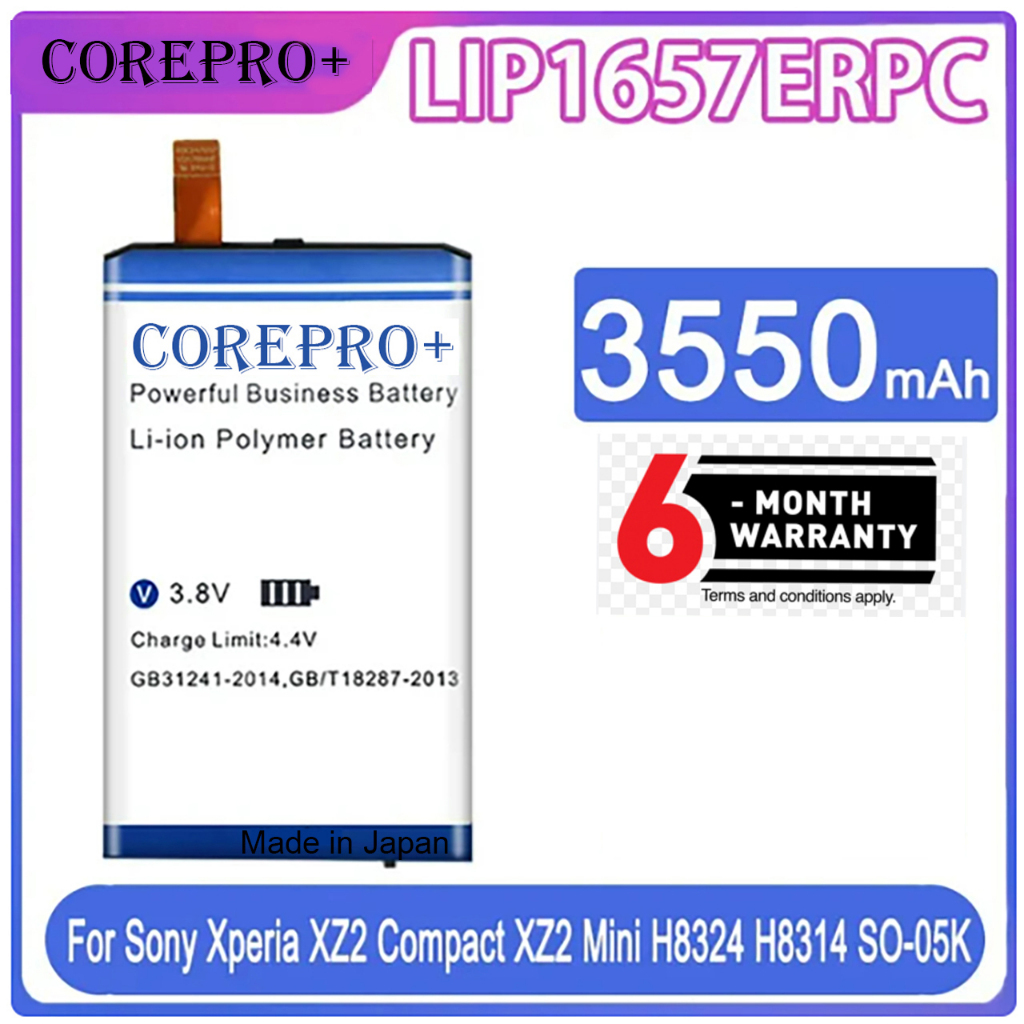 Baterai Double Power Sony Xperia XZ2 Compact XZ2 mini model LIP1657ERPC