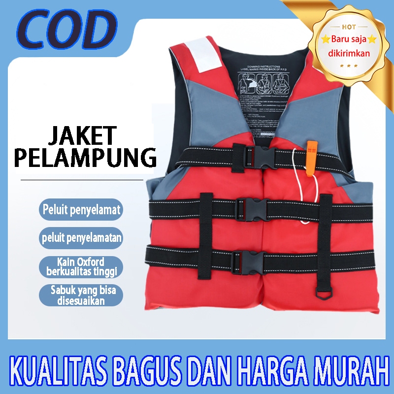 Jaket pelampung arung jeram Jaket pelampung perahu Jaket pelampung dewasa