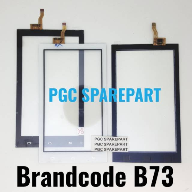 Original Touchscreen Brandcode B73 - Kaca Layar Sentuh TS B 73