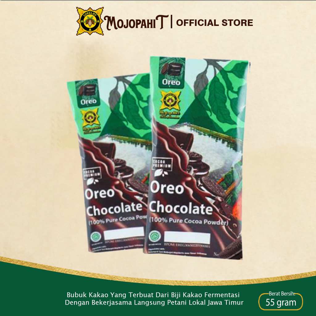 

BUBUK COKELAT 3IN1 OREO 55g