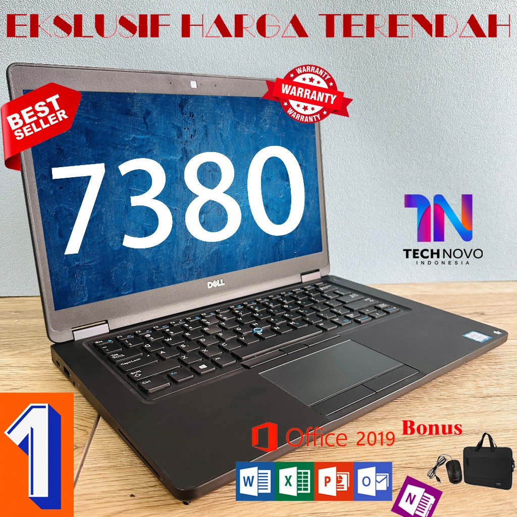 Dell Latitude 7380 Touchscreen Second Laptop Intel Core i5 Ram 8gb ssd 128gb Peningkatan Baru Laptop