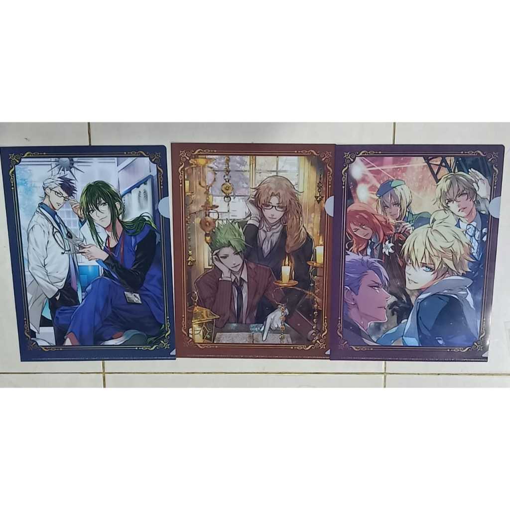 FGO Fate Chaldea Boys AGF 2019 Clear File Gawain Bedivere Yan Qing Arthur Pendragon Chiron Achilles 