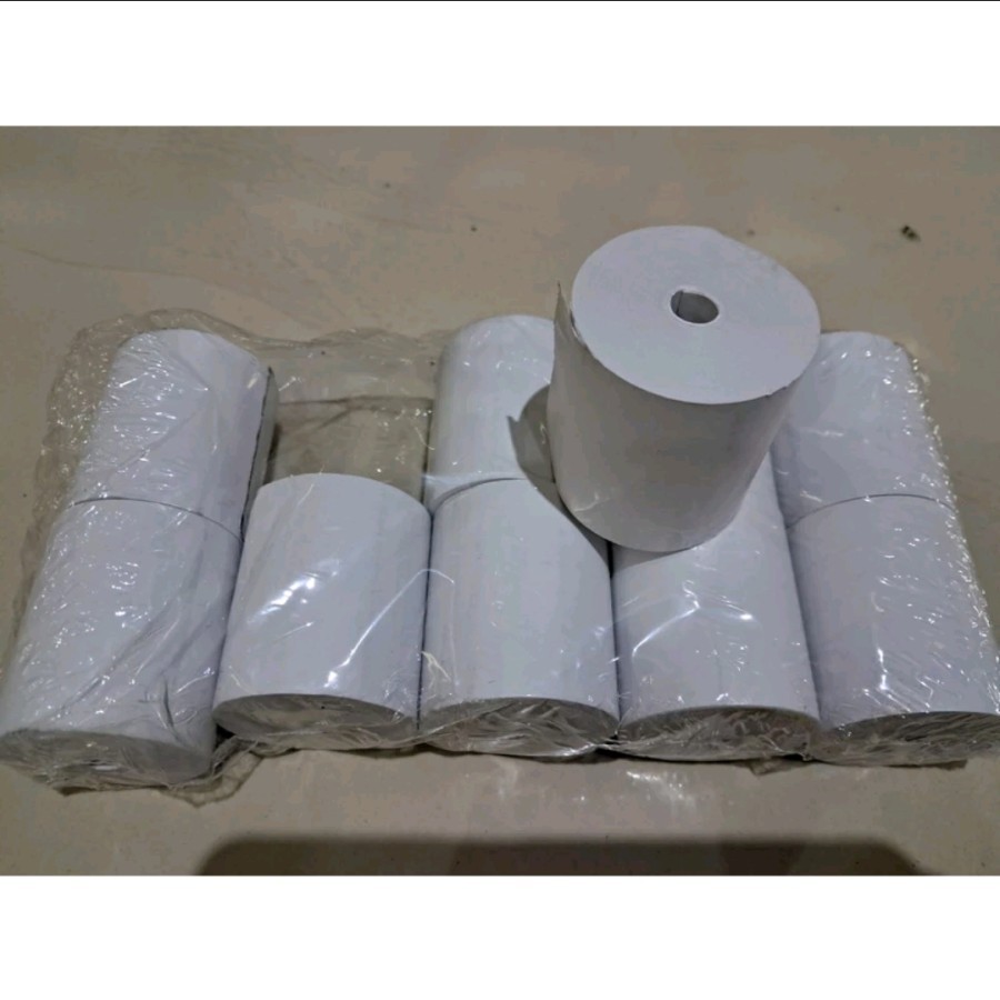 

Kertas Thermal paper roll 57 x 50 coreless/tanpa core