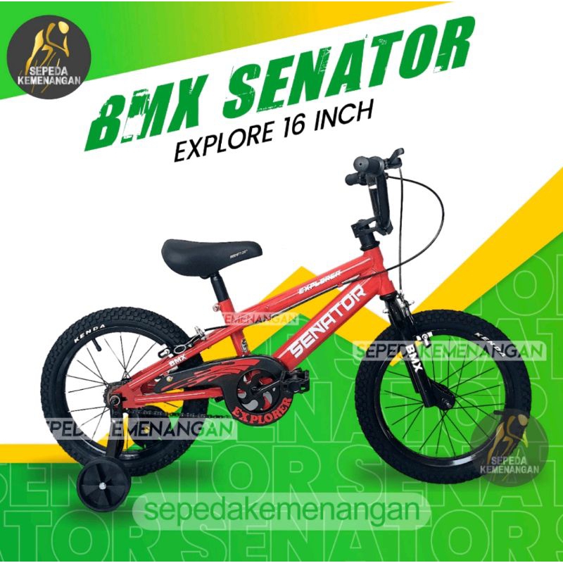 SEPEDA ANAK BMX SENATOR EXPLORE UKURAN 16 INCH