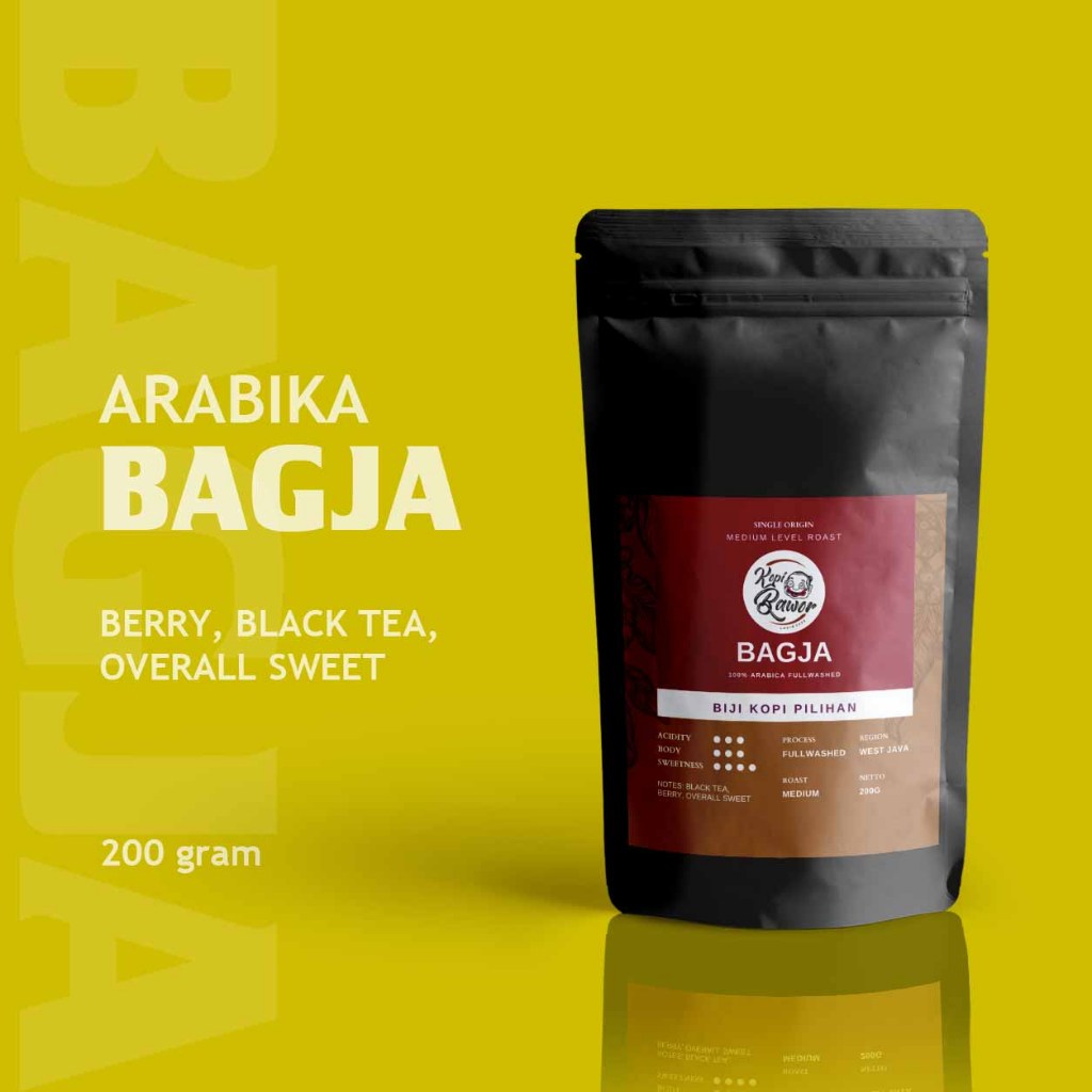 

Kopi Arabika Single Origin French Press BAGJA 200gr