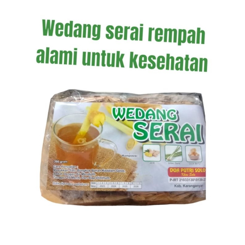 

wedang serai rempah alami untuk menambah daya tahan tubuh