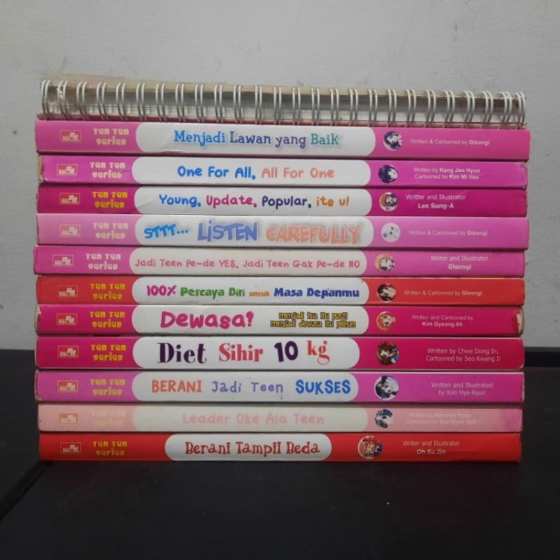 ten ten series - berani tampil beda/leader oke ala teen/berani jadi teen sukses/diet sihir 10kg/dewa