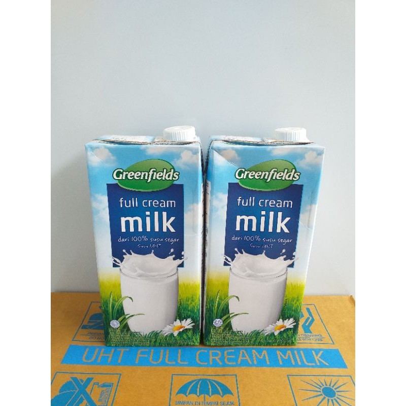 Susu Greenfields Full Cream 1 Liter 1 Dus