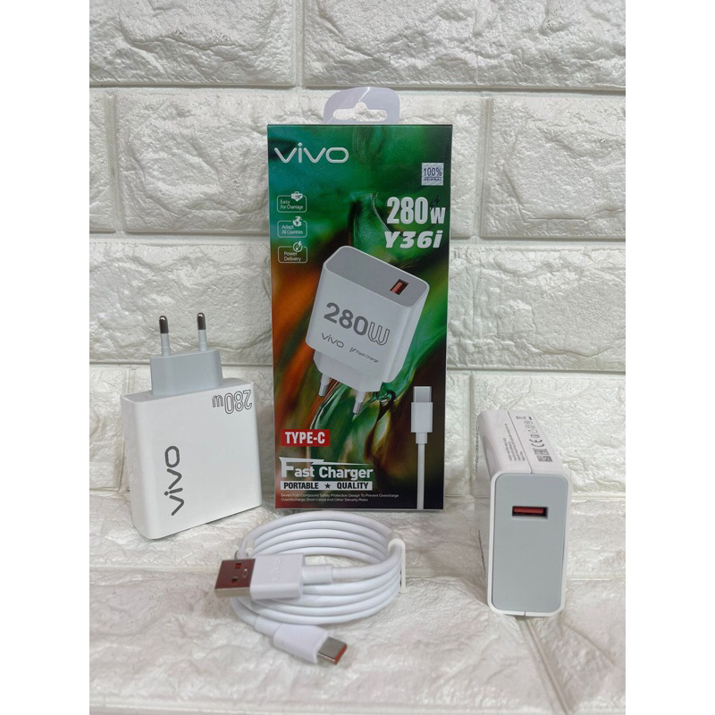 Charger Casan Ori VIVO Y36i 280W Support FastCharging