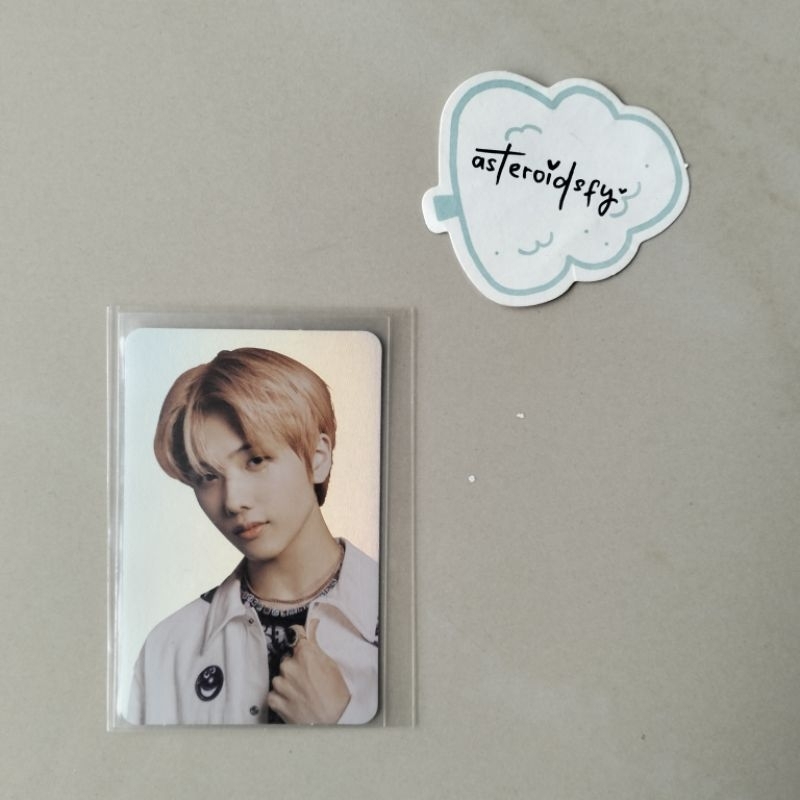 JISUNG HOLO HELLO FUTURE HOLOGRAM NCT DREAM OFFICIAL PHOTOCARD PC